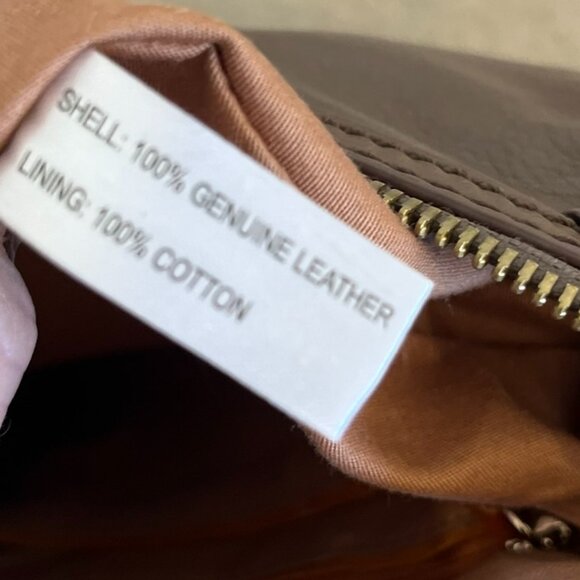 Hobo International Grey Leather Bellamy Med Bohemian Crossbody Bag - Picture 12 of 12